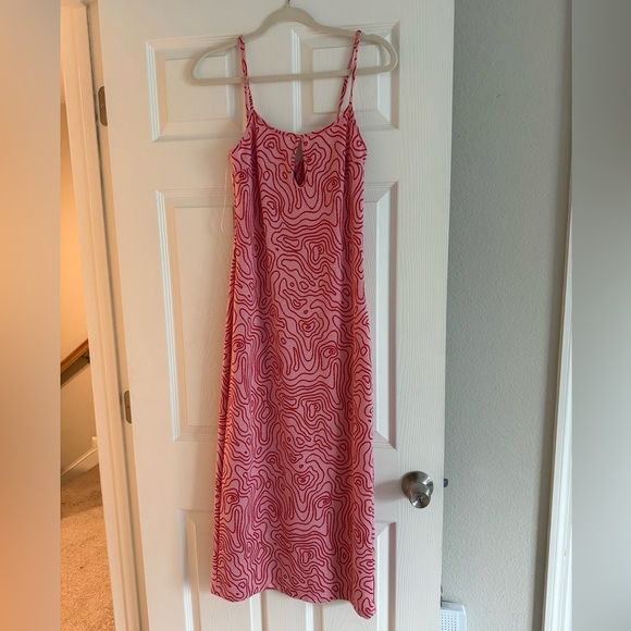 Zara Dresses Zara Pink And Red Maxi Dress Poshmark — free download